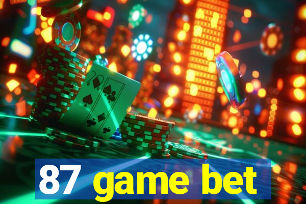 87 game bet